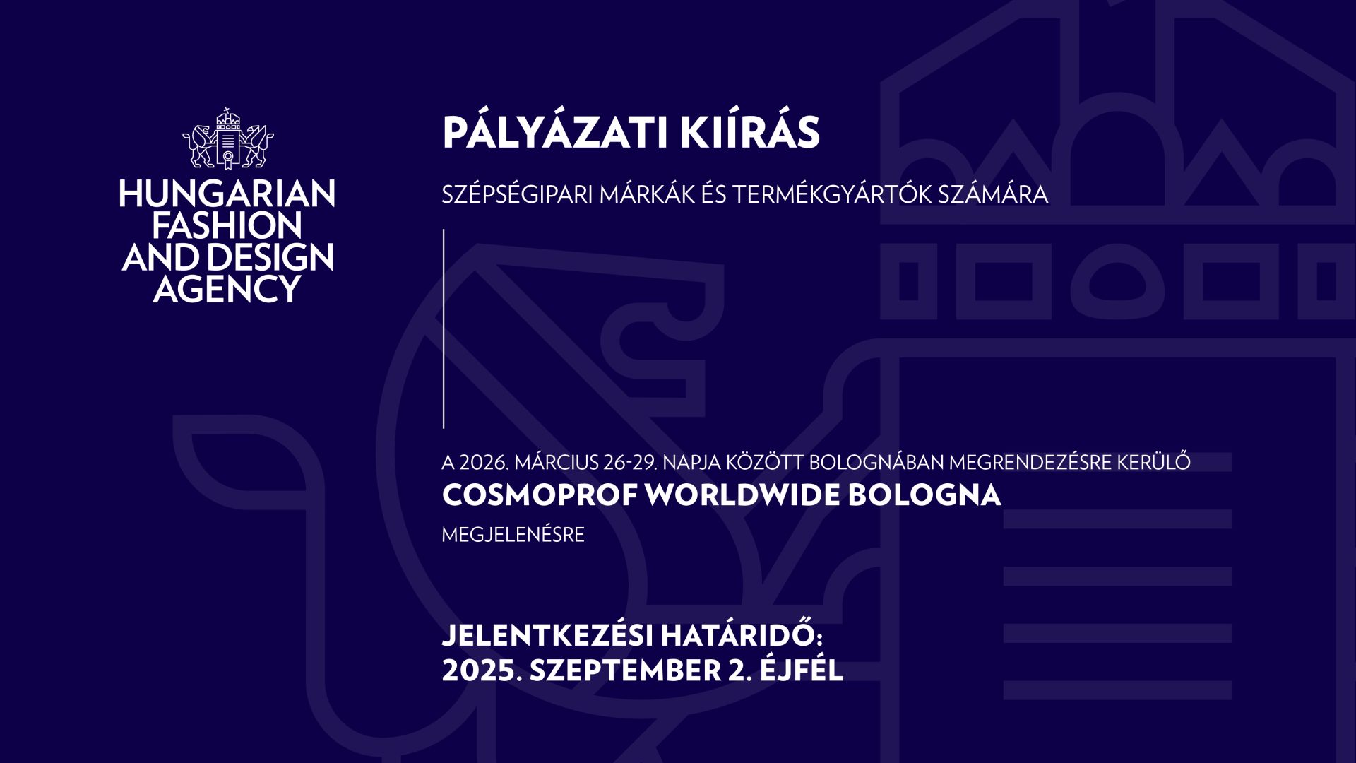 Kollektív standon mutatkozhatnak be a magyar szépségipari márkák Bolognában