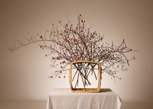 Szobaszüret ikebana